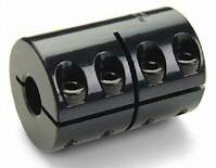 1SCC-100-100 Single Split Coupling 1" ID Black Oxide Finish