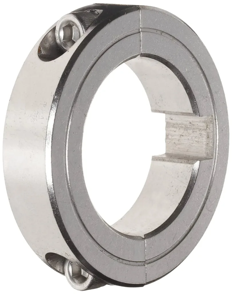 CSS2-75-KW 3/4" ID Double Split Clamping Shaft Collar With Keyway