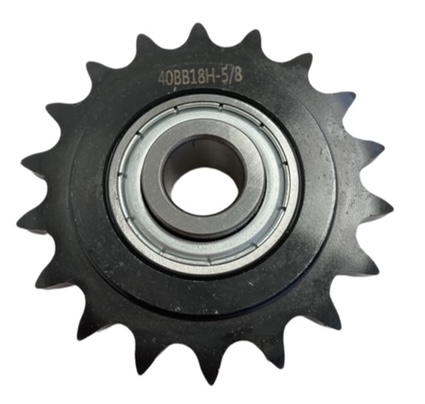 ANSI Roller Chain Idler Sprocket Wear-Resistant, for #40 Chain, 18 Teeth, for 5/8" Shaft Diameter