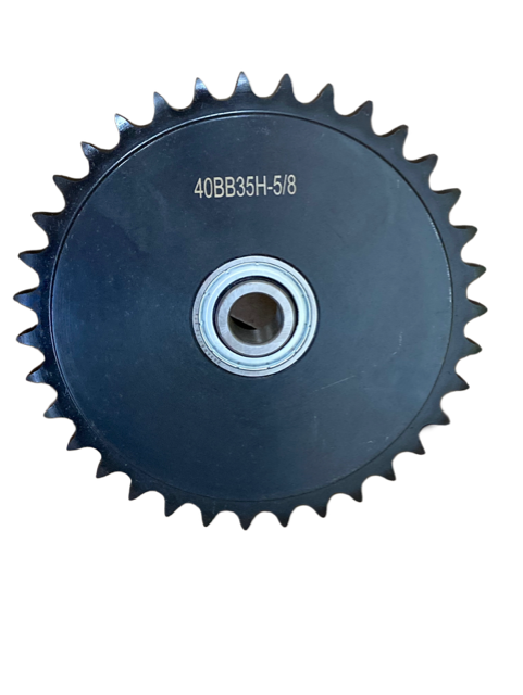 ANSI Roller Chain Idler Sprocket Wear-Resistant, for #40 Chain, 35 Teeth, for 5/8" Shaft Diameter