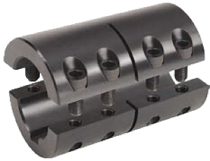thumbnail image 2 of Double Split Shaft Collar - Aluminum Alloy Clamp For 45mm 50mm 55mm 60mm Shafts 2 of 14