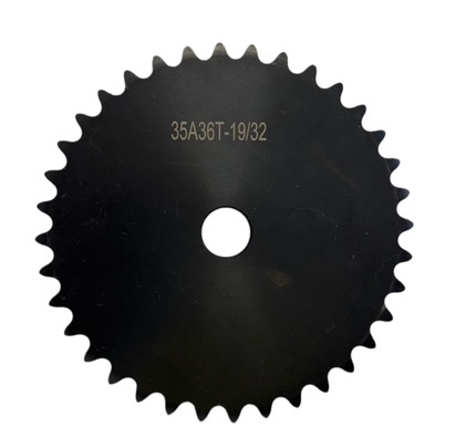 Flat Sprocket for ANSI 35 Chain, 36 TOOTH