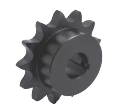 Wear-Resistant Sprocket for ANSI 50 Chain, 12 Teeth, for 5/8" Shaft Diameter