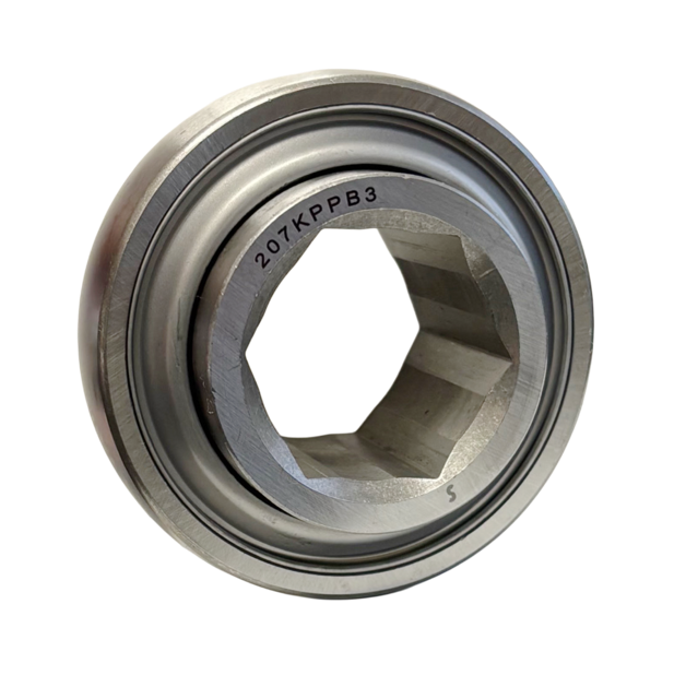207KPPB3 1-1/4" Hex Bore Agricultural Ball Bearing
