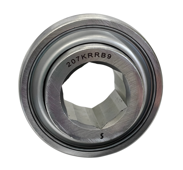 207KRRB9 1-1/8" Hex AG Bearing