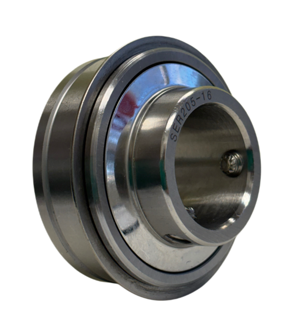 SSER205-16 Insert Bearing 1" Bore Re-lube Stainless Steel